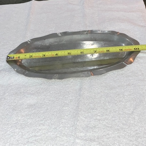 Vintage KS Plymouth Pewter Serving or Trinket Dish - Picture 5 of 8